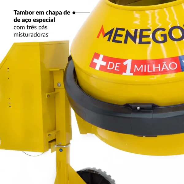 Betoneira Pro 400L Menegotti - Imagem 4