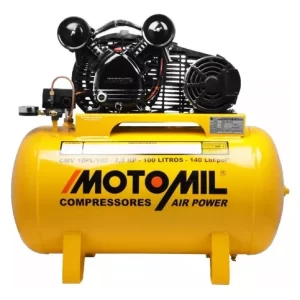 Compressor De Ar 2hp 140psi Cmv-10pl/100a Motomil