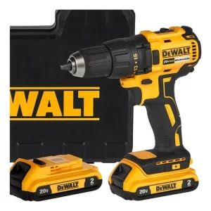 Furadeira e Parafusadeira 20V Dewalt - 2 Baterias e 1 Carregador Bivolt